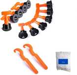 Set 100 tije refolosibile 1.0 mm, profesionale-sistem nivelare gresie