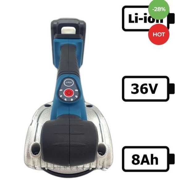 Немски акумулаторен виброчук вендуза за плочки 36V 2 батерии 8Ah Тайга