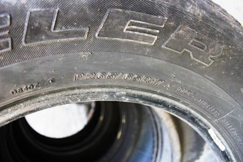 Шины Bridgestone Dueler 265/65R17