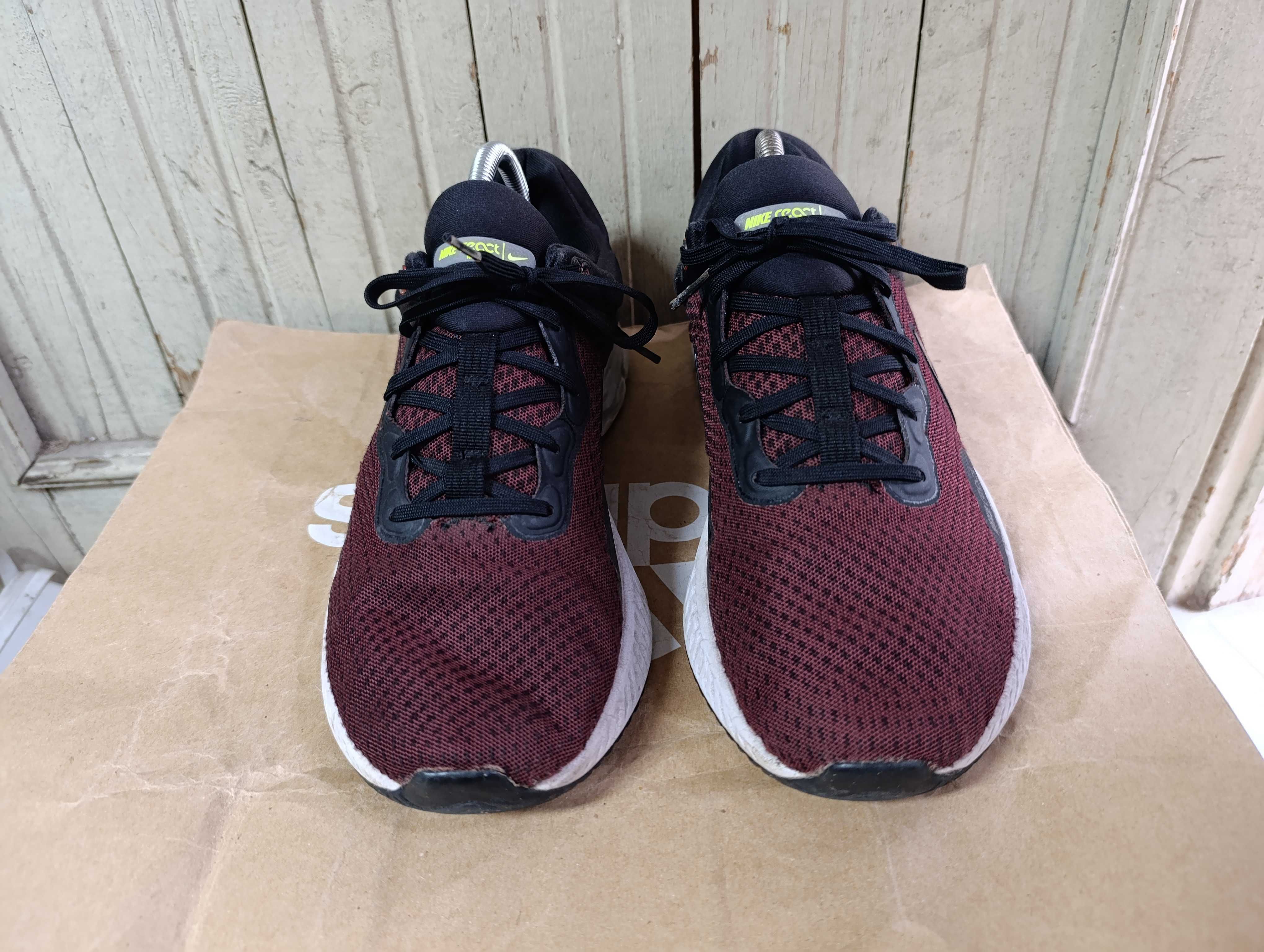Nike React Miler 3 Black Red''оригинални маратонки 43 номер