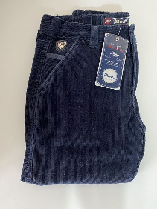 Новые вельветовые брюки