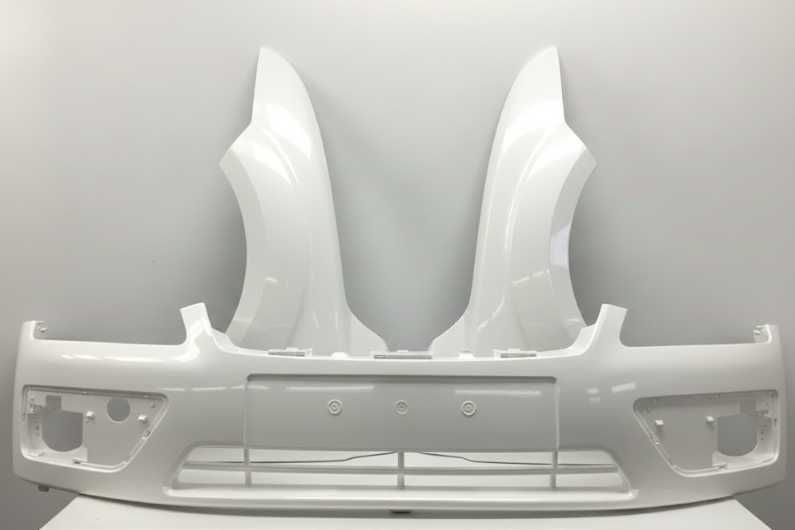 Bara & Aripa Fata Dreapta + Stanga Ford Focus 2 II 04-08 Frozen Alb