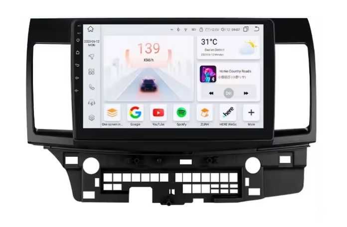 Мултимедия 10" за MITSUBISHI LANCER 10 Android 14 CARPLAY навигация