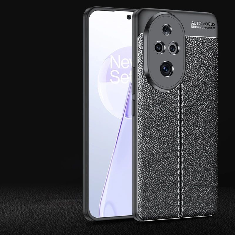 Honor 200 / 200 Pro / Лукс кейс гръб кожена шарка
