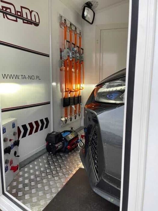 Remorca transport auto inchisa TA-NO TRANSPORTER 55 PREMIUM