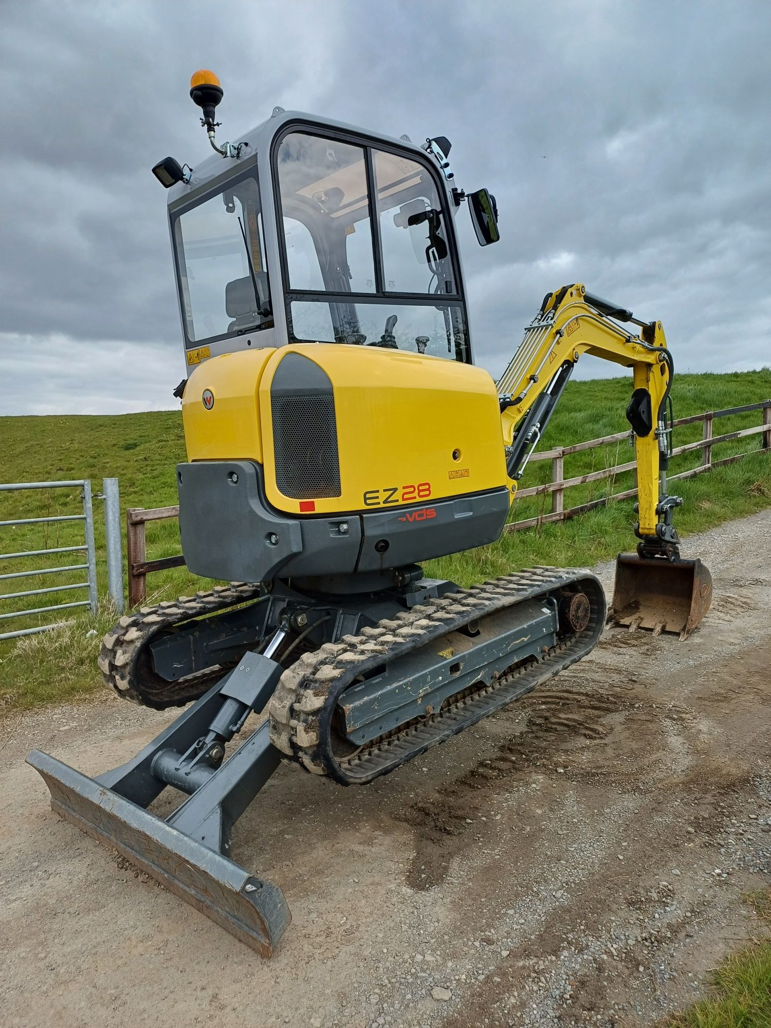 Wacker neuson mini excavator