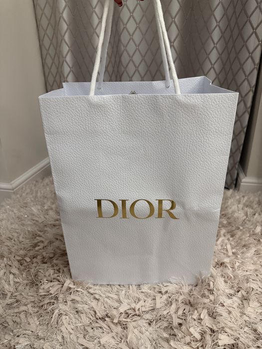 оригинална сива чанта Dior Lady D joy