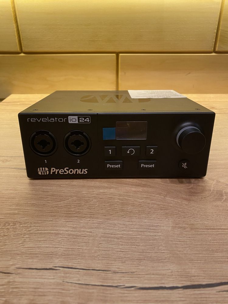 Продам новую аудиокарту PreSonus Revelator io24