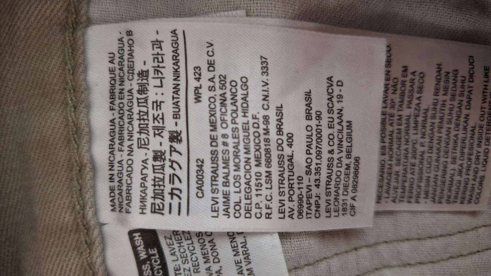 Blugi bărbați Levi Strauss&Co marime W33 x L30