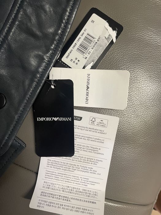 Emporio Armani Geaca de Piele