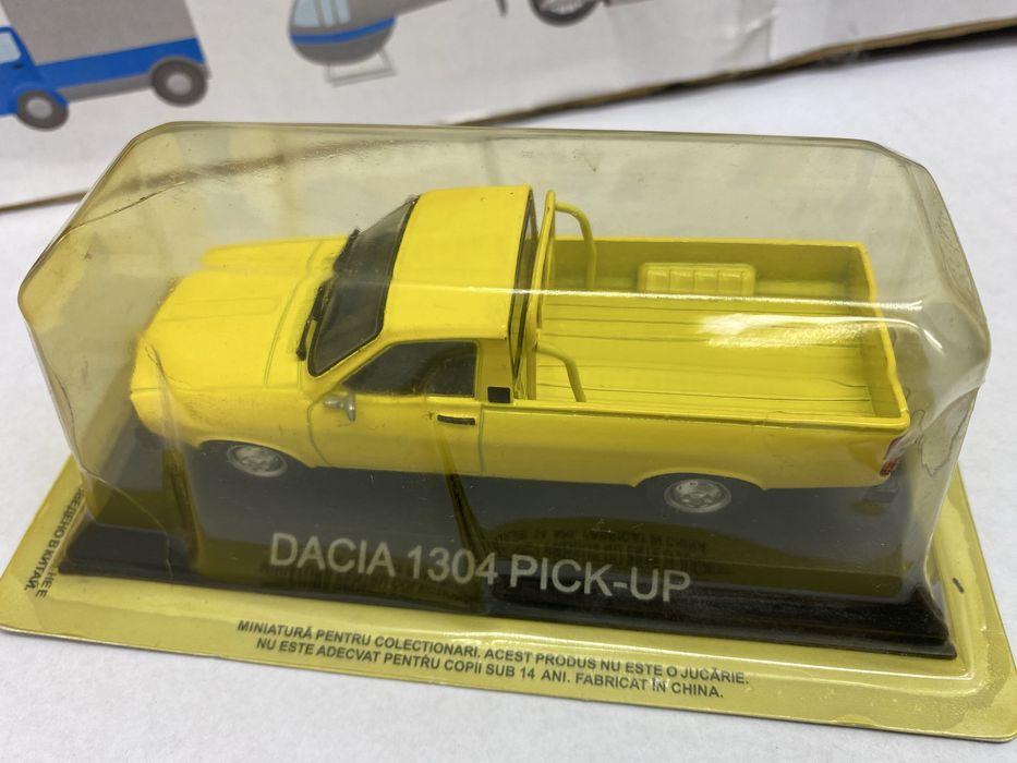 DACIA 1304 pick-up machetă auto scara 1:43(11 cm) Deagostini Legenda