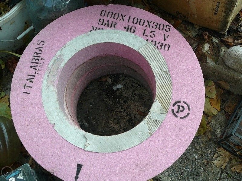 Абразивен диск с керамична свръзка – шмиргел 600х100х305