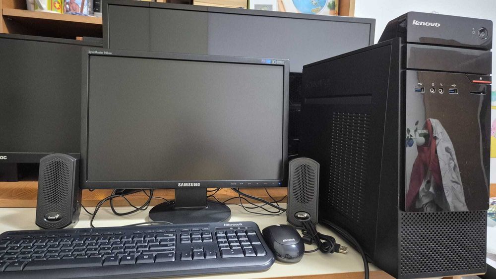 Vand desktop Lenovo S510 i5 complet cu monitor si periferice