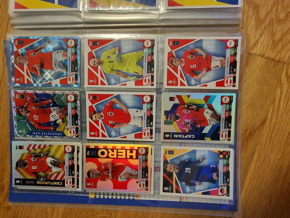 Album euro 2024 !cartonașe nu stickere!