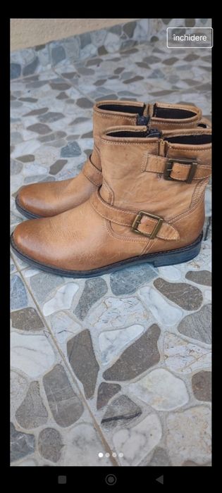 Ghete piele pier one