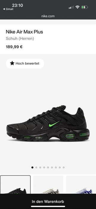 Nike Air Max Plus Tn 42 (26.5 cm) 100% originali