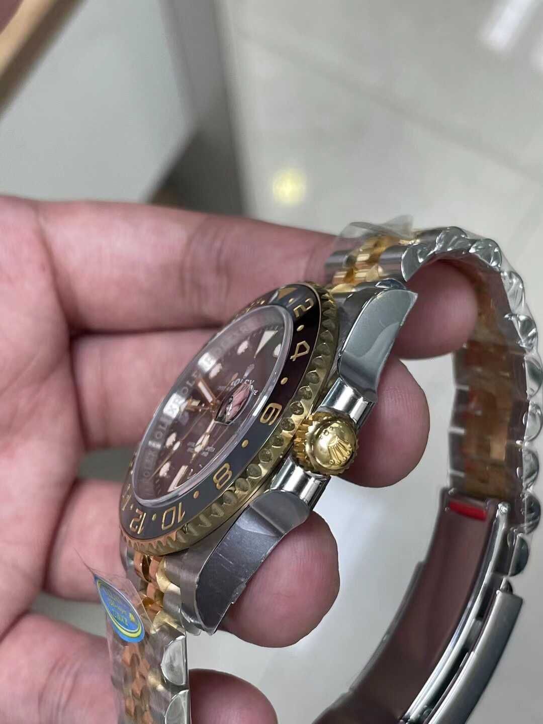 Rolex Gmt-Master Jubilee silver-gold