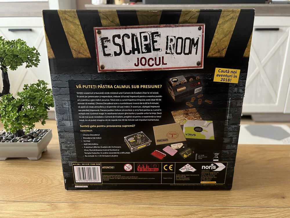 Joc de societate Escape Room in limba romana