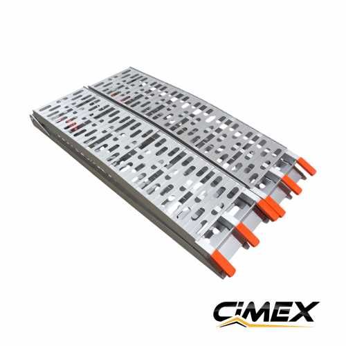 ПРОМО 10% Подвижна алуминиева рампа за коли CIMEX ALR340