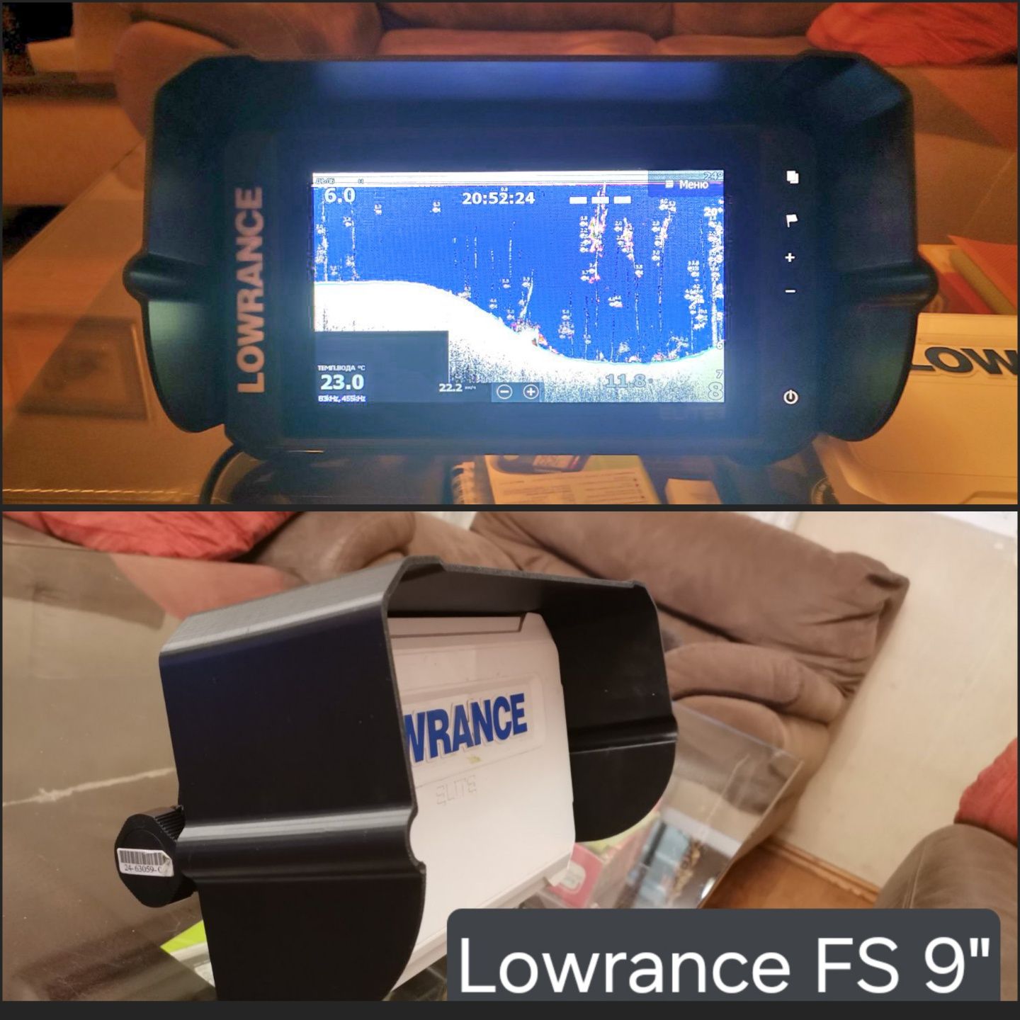 Козирки за сонари Lowrance,Garmin,Humminbird и др.