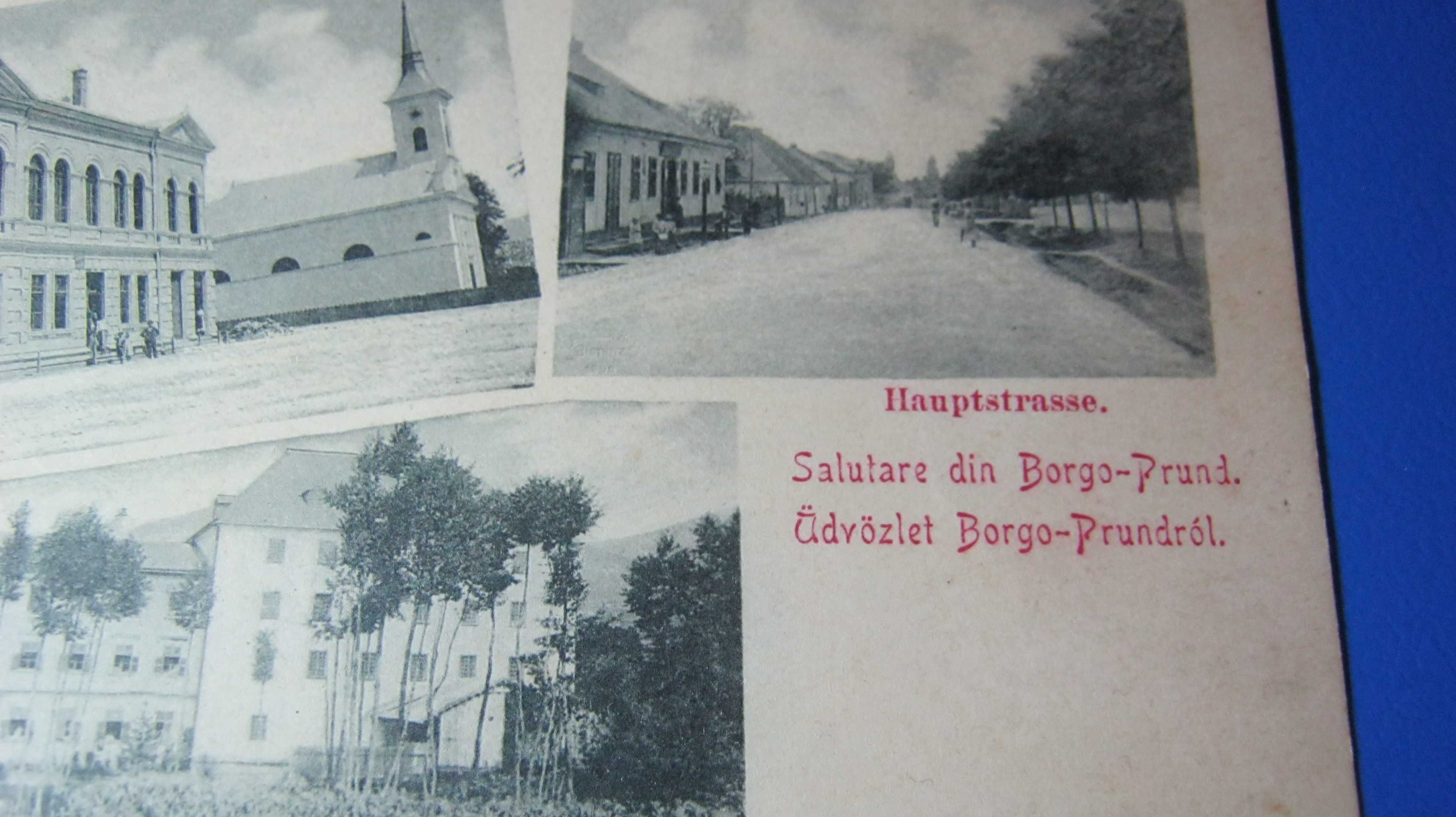 Ilustrata veche/Carte Postala,PRUNDU BARGAULUI,Borgo Prund,1901!