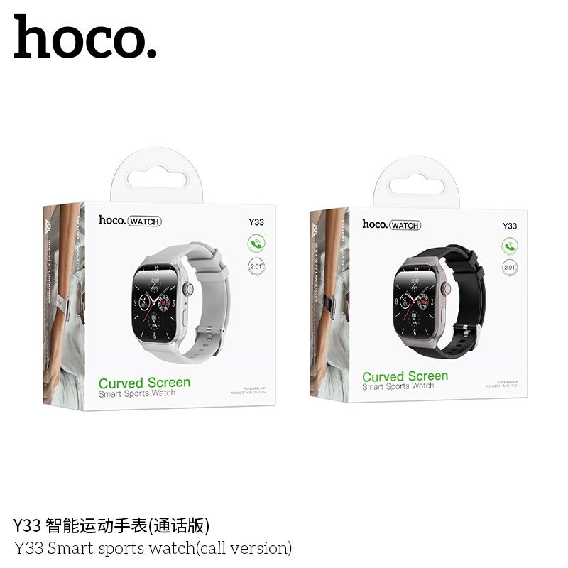 Умные часы Hoco Y33 – стиль, спорт и технологии в одном!
