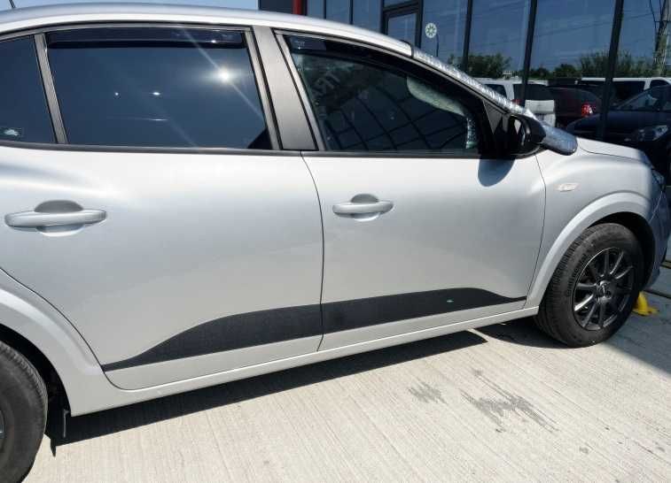 Abtibild bandou lateral pt Dacia Logan 3 negru mat texturatsau carbon