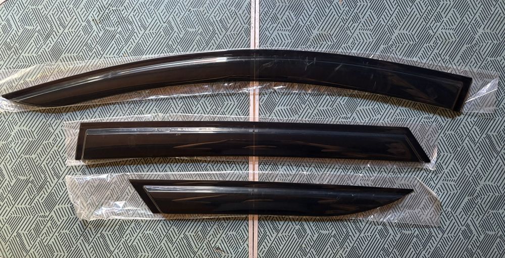 Ветровики дефлекторы 6 шт для Kia Sportage 5 поколение