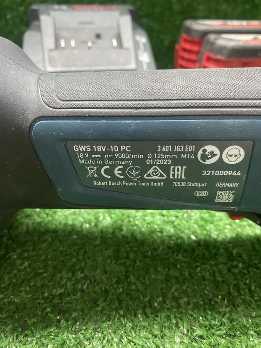 Безчетков ъглошлайф Bosch GWS 18-10 PC