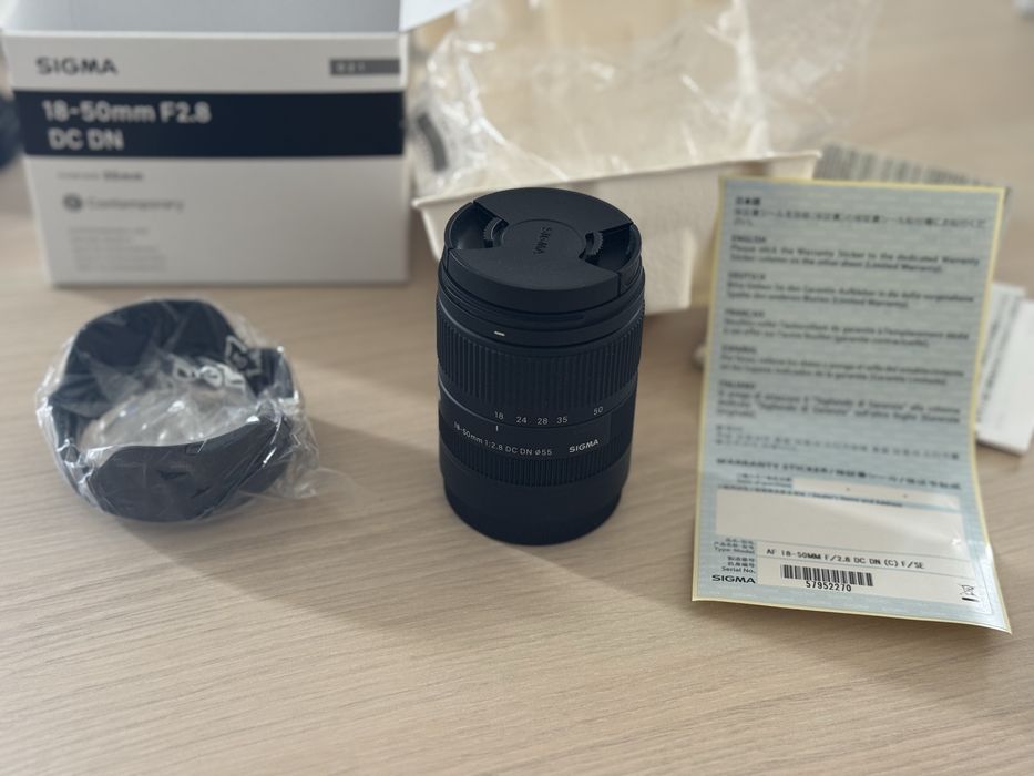 Sigma 18-50 mm F2.8 DC DN Sony E Mount