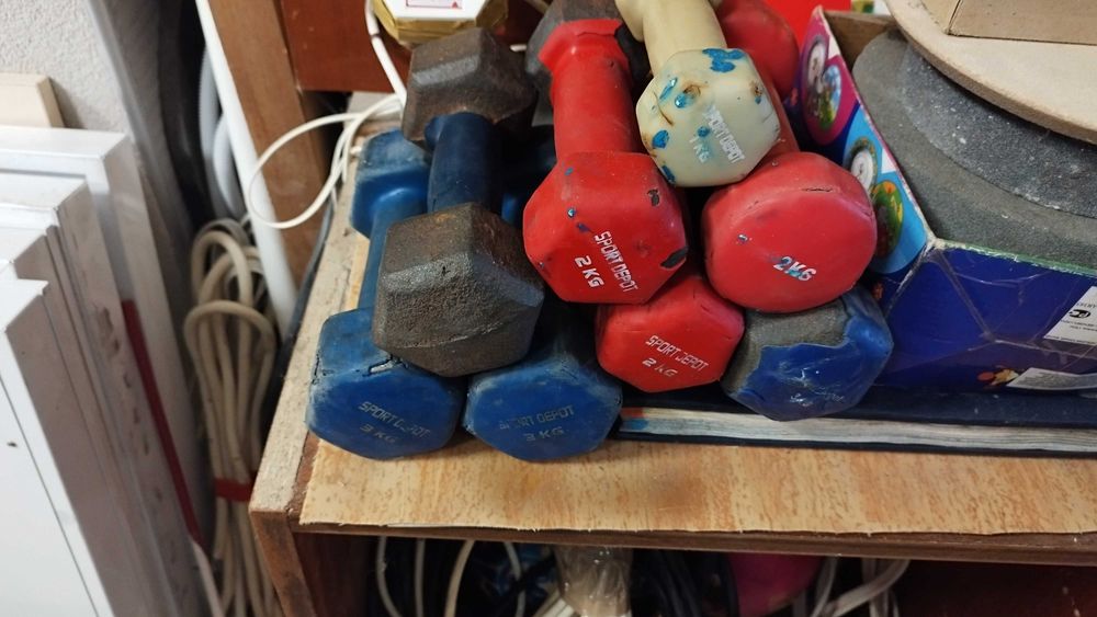 Гирички по 1кг, 2кг, 3кг - фитнес дъмбели