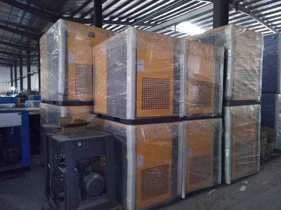 Инверторный винтовой воздушный компрессор 15 кВт, 10 бар, 1,64 м3/мин