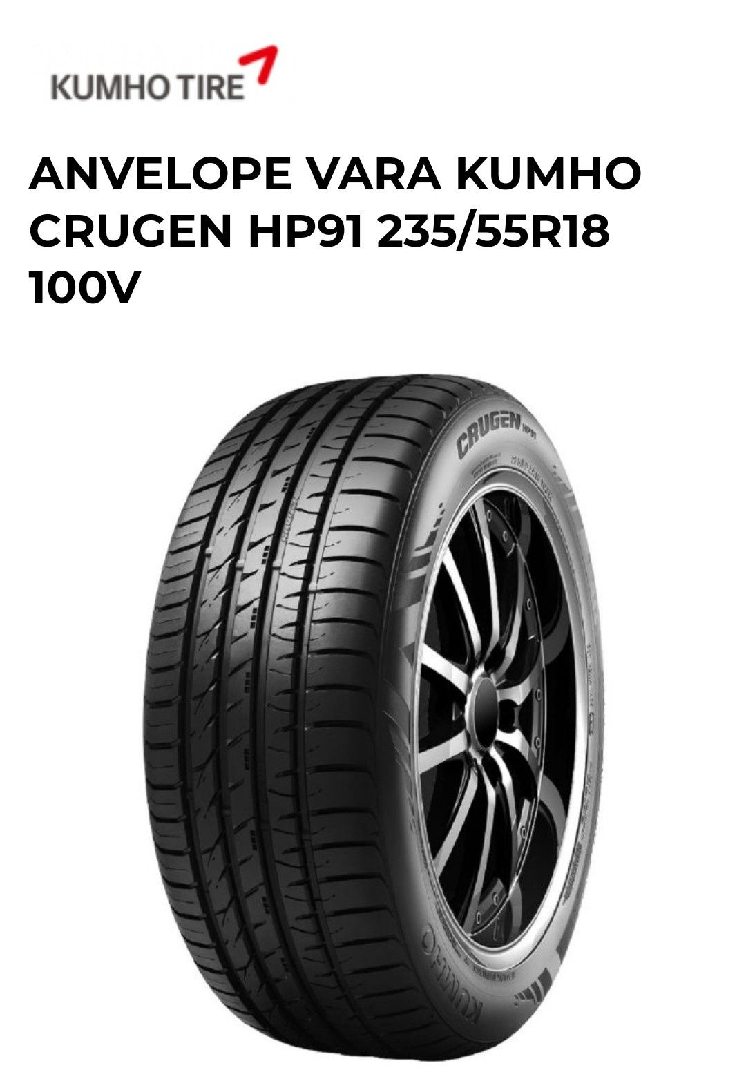 Anvelope de vară Kumho Crugen