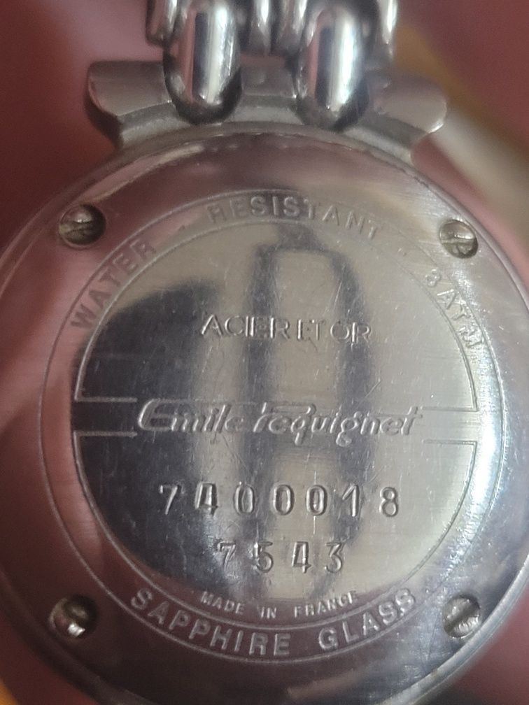 Emile Pequignet Moorea automatic aur și oțel de damă