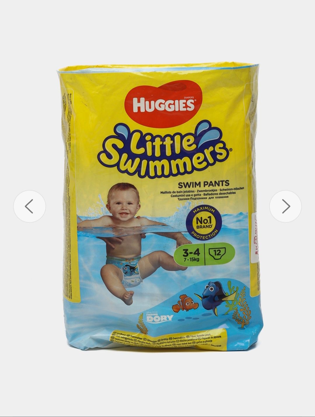Продам трусики доя плавания Huggies и противоскол коврик