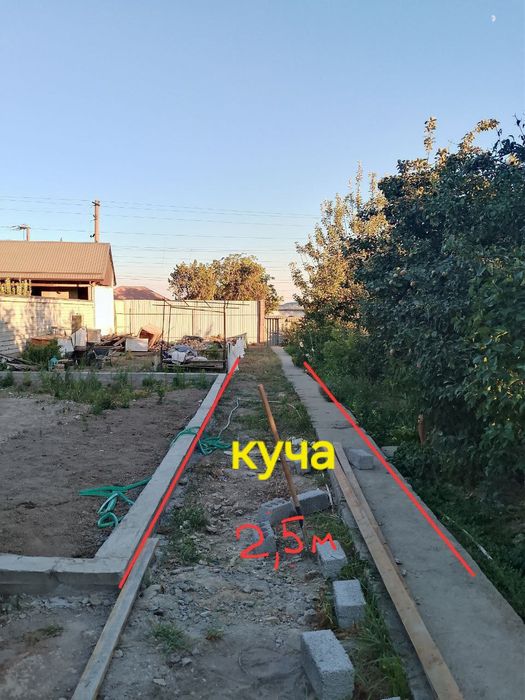 Ттз.Кибрай.Дурмон. Ер сотилади 38.5 квадрат жилой 8.5х4.5 метр