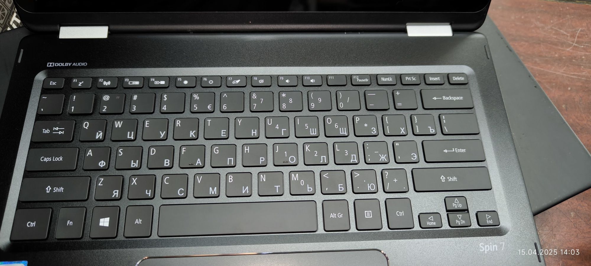 Acer spin 7 трансформер cor i7 cpu