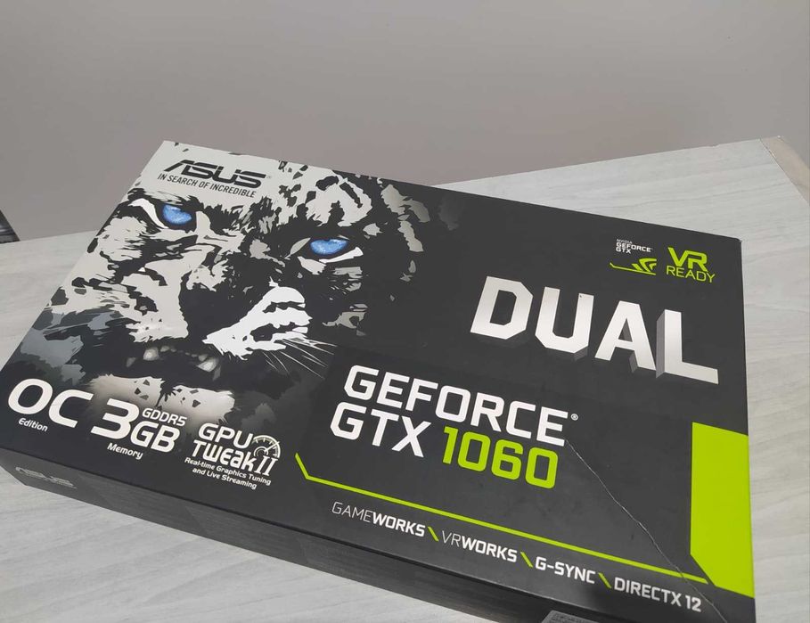 Placa video ASUS GeForce GTX 1060 Dual OC 3GB GDDR5 192-bit