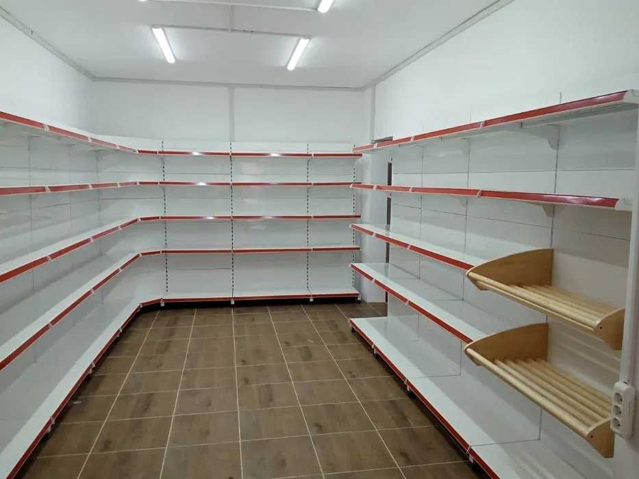 Торговое оборудование стеллажи полки для магазина г. Кызылорда