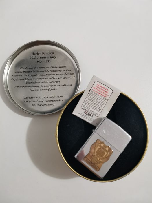 Zippo Anniversary 90'yrs Harley Davidson