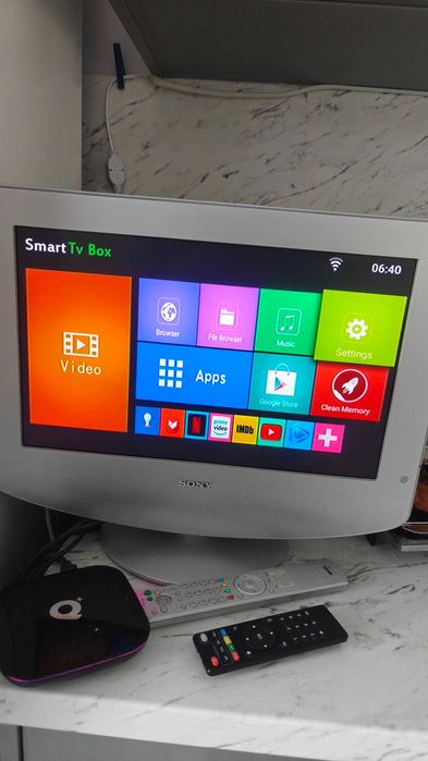 Android 9 TV box, Sony TV комплект