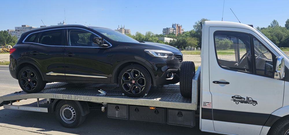 Tractari Auto Platforma, platforma dube ,24/7  Buzau, intervenție