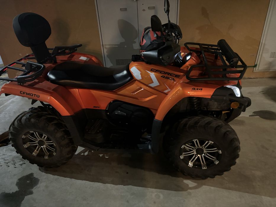 Vand Atv Cf moto  2022 + remorca Repo