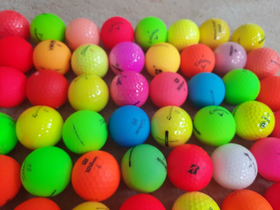 Bile,mingii de golf colorate