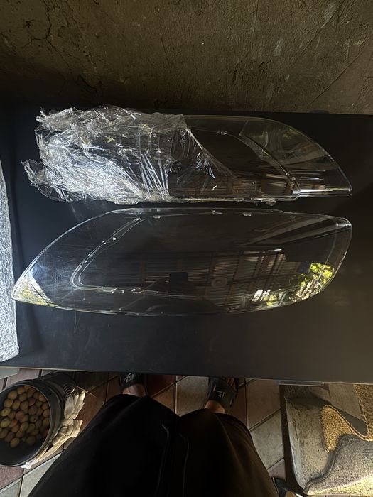 комплект стекол фар для audi Q7 4l 2005,2015