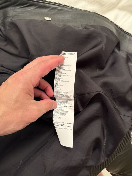 Geaca Piele Dsquared