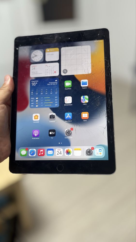 iPad Air 2 A1566 Neverlock 64GB-Amprenta OK-Display Spart Functional-