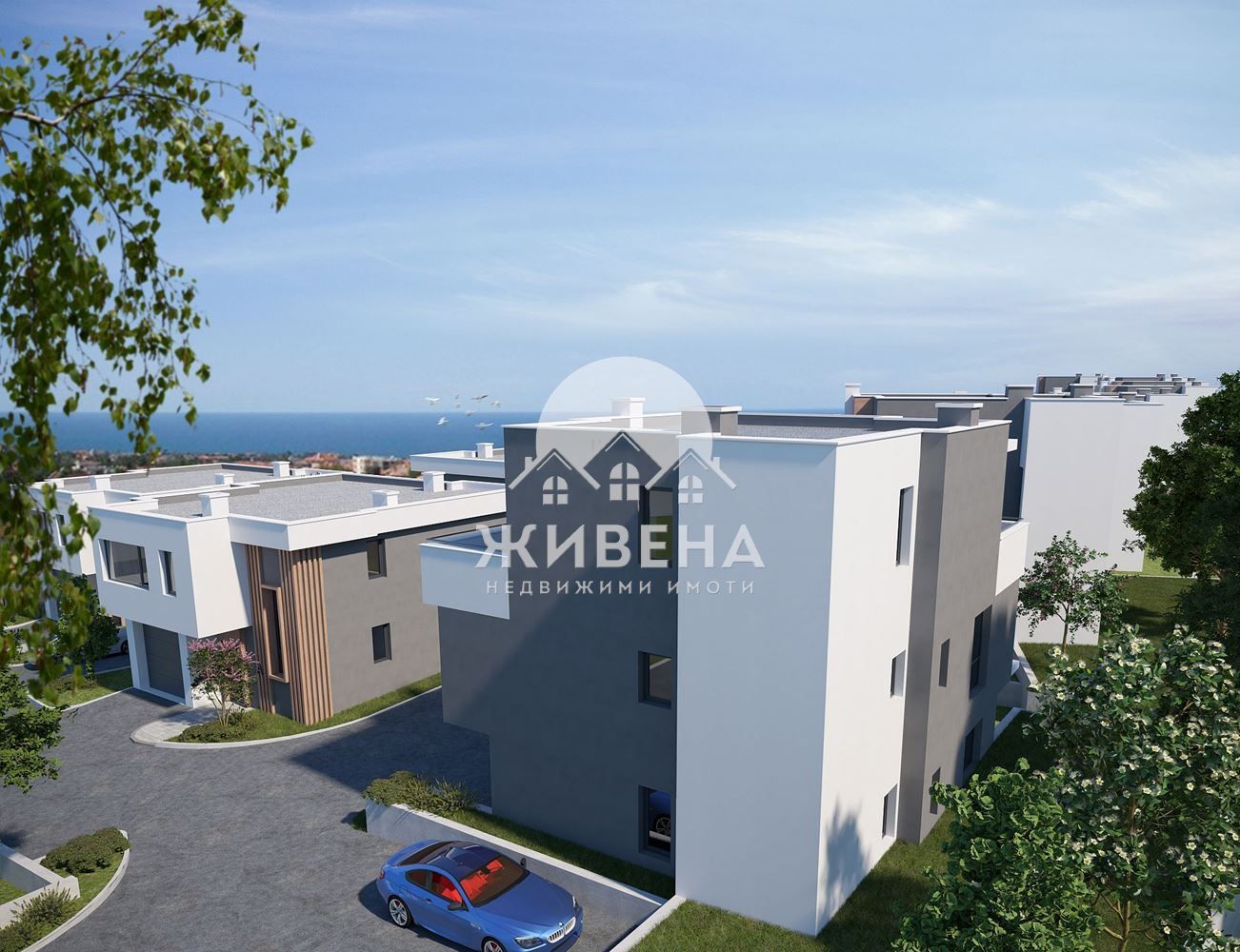 Продавам нова двуетажна къща в строеж, м-т Траката, РЗП: 217 кв.м