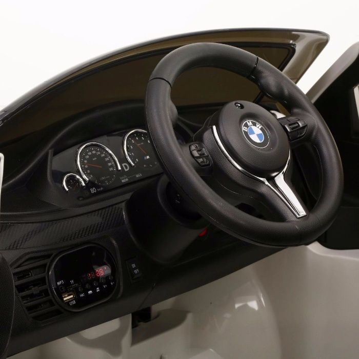 Masinuta electrica Kinderauto BMW X6M 2x35W STANDARD #Alb