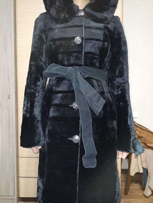 Шуба натуральная, мутон